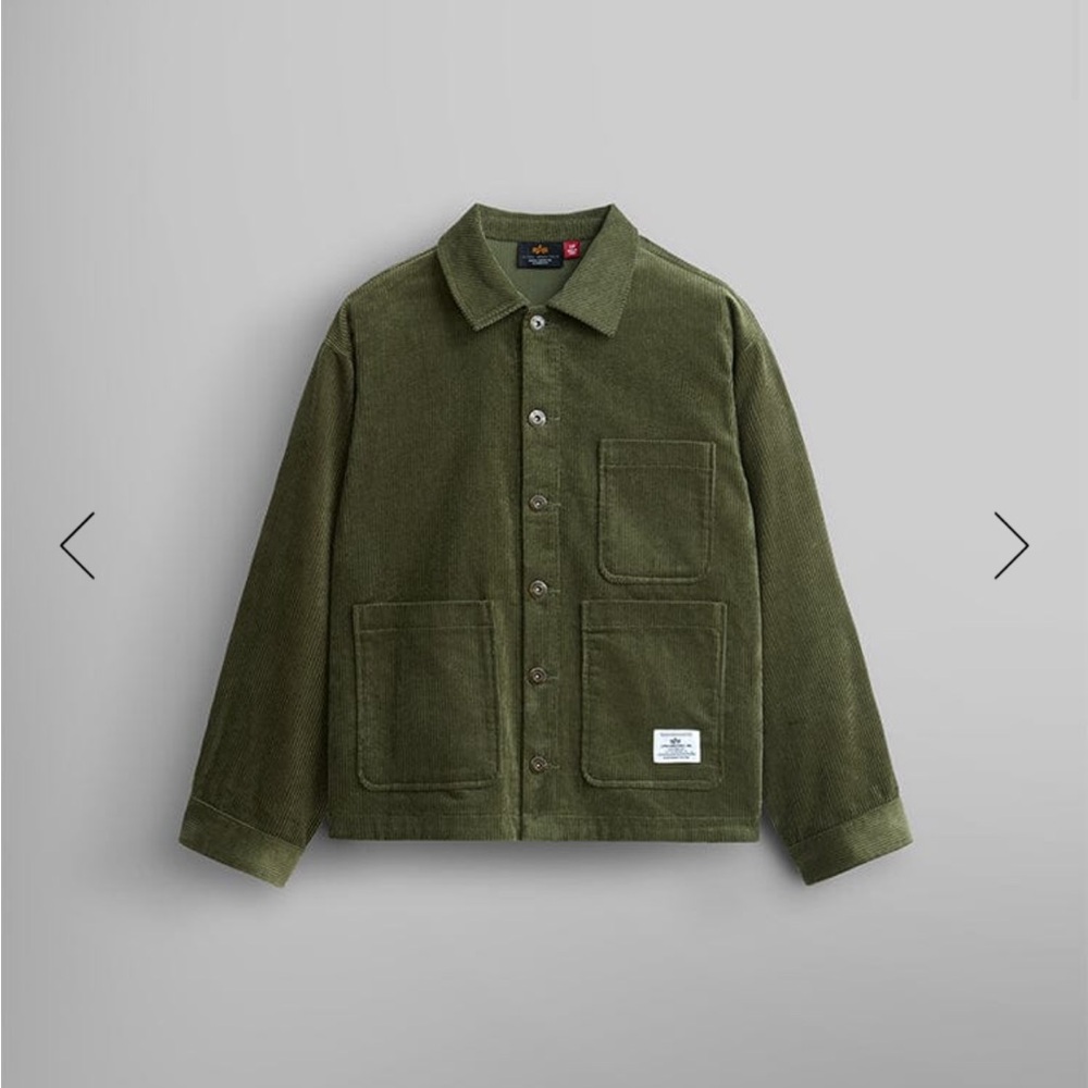 Alpha Industries CORDUROY CHORE COAT W